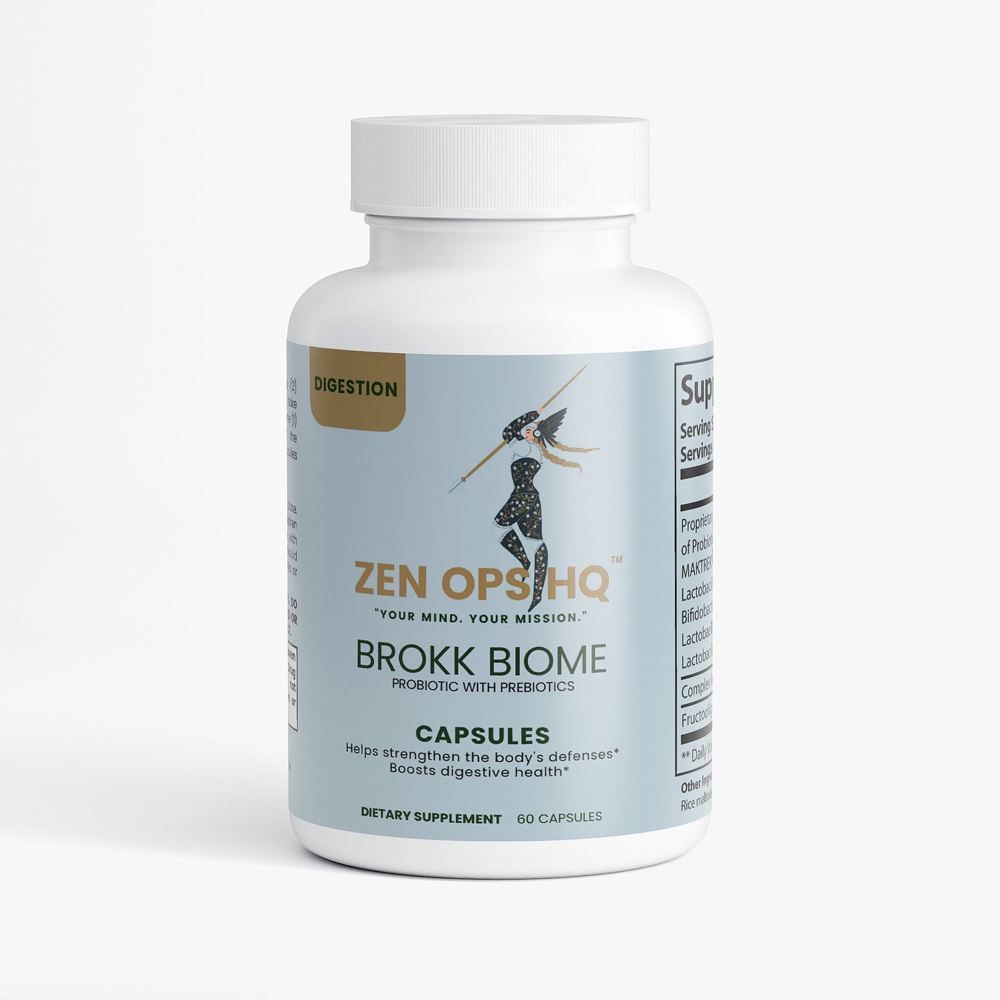 Brokk Biome (Probiotic 40 Billion + Prebiotics)