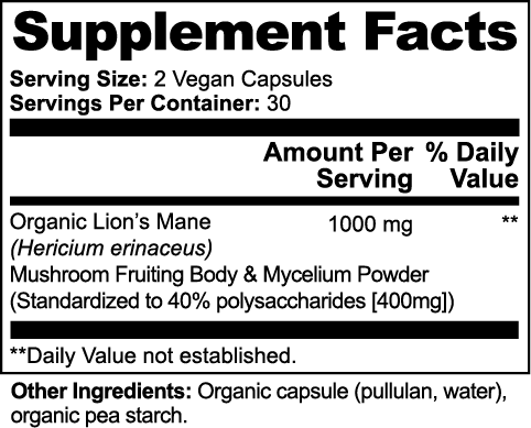 Rune Brain Lion's Mane Mushroom