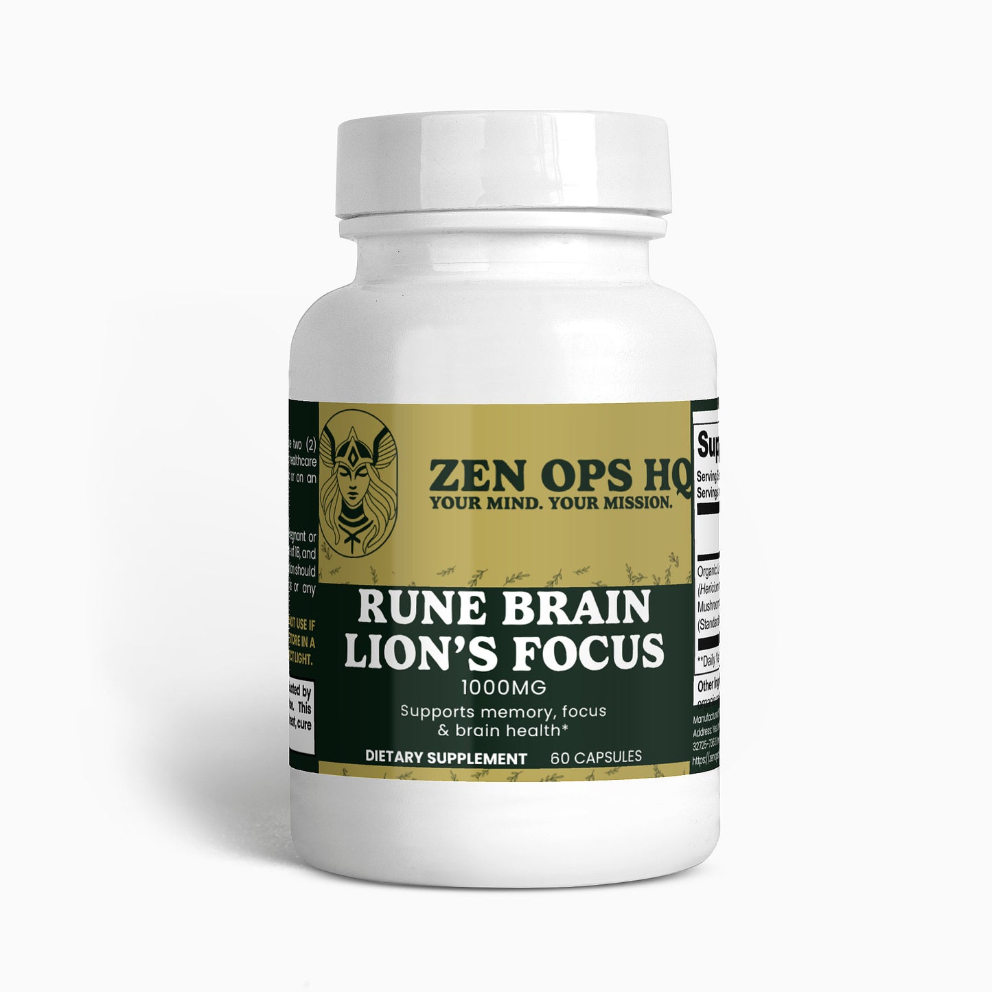 Rune Brain Lion's Mane Mushroom