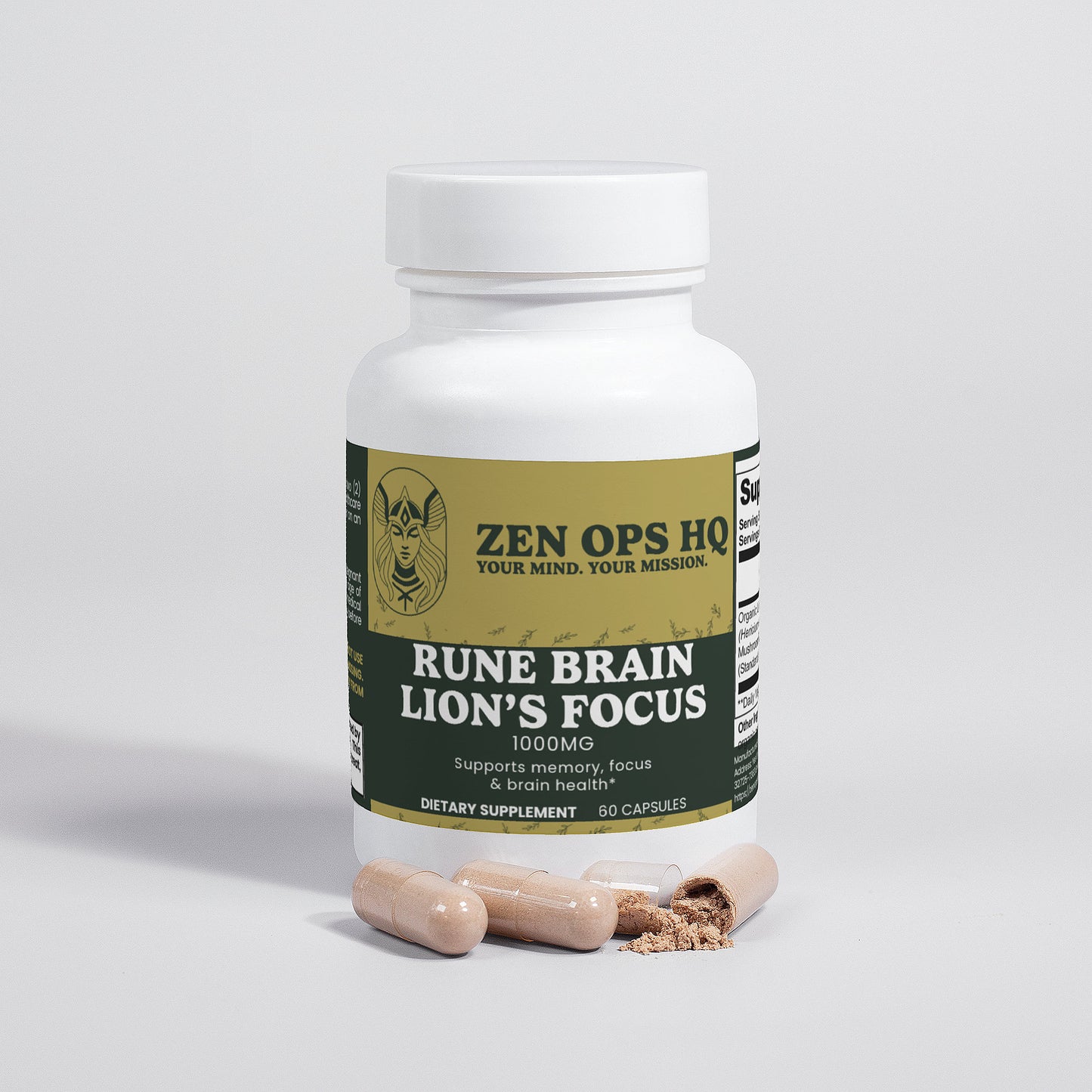 Rune Brain Lion's Mane Mushroom