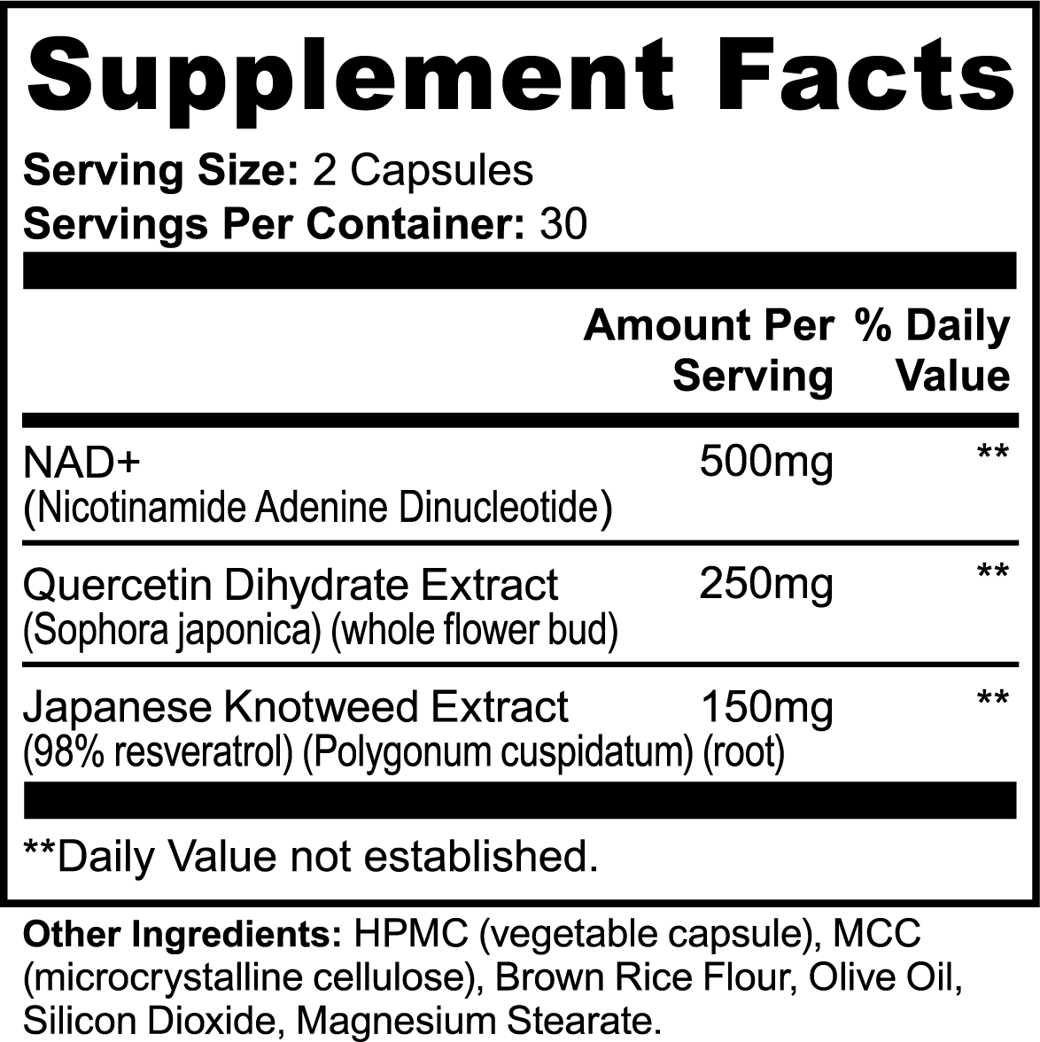 VitalRune NAD+ BOOST NAD+