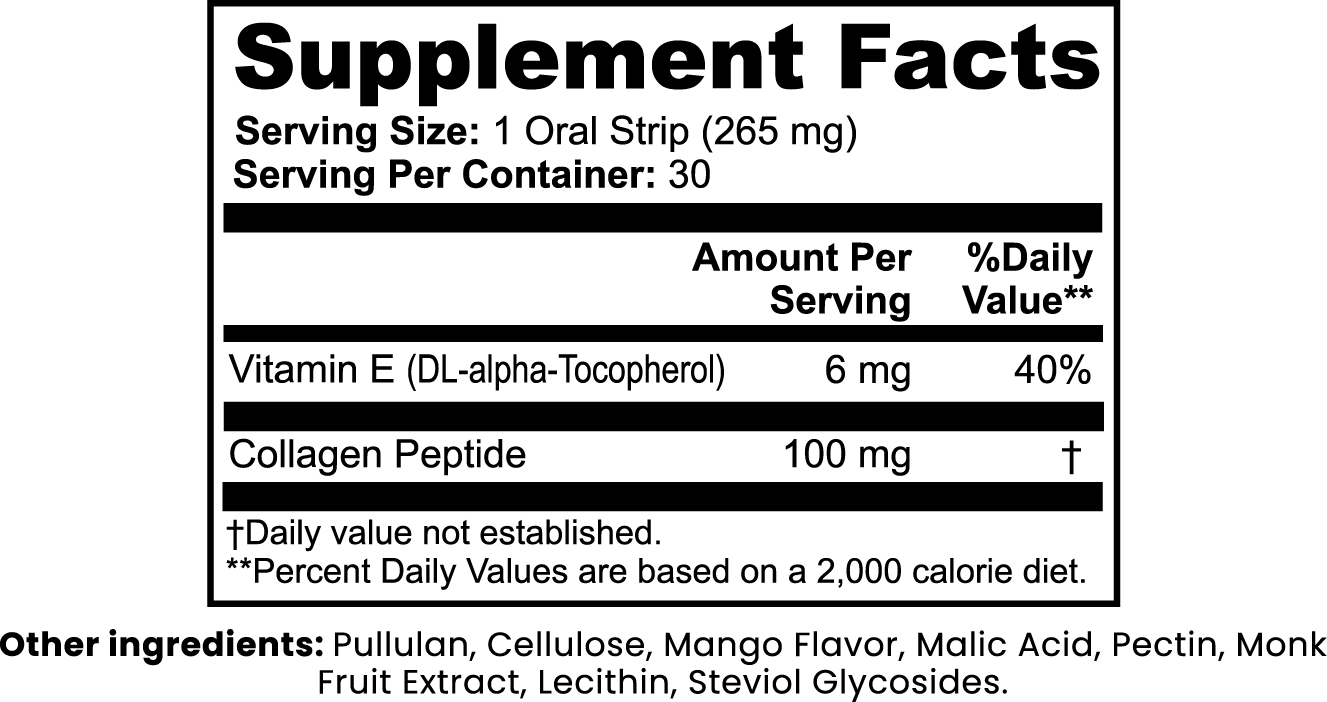 Yimr’s Core Beauty + Collagen Strips