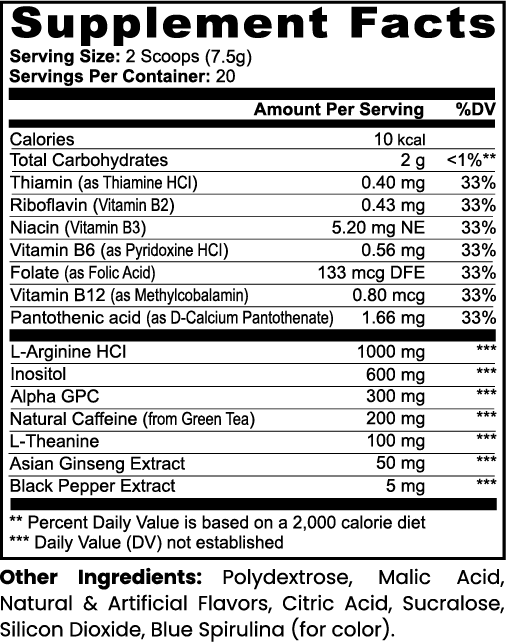 Clarity Forge Focus Powder (Sour Gummi Worm)